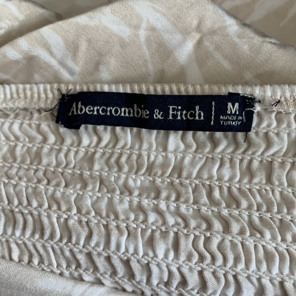 Abercrombie & Fitch Nude Beige Slip On Mini Dress Size Medium - Picture 7 of 9